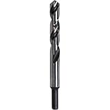 Vermont American 10564 1/2-Inch Reduced Shank High Speed Steel Fractional Jobber Drill Bit 1-Inch [並