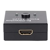 高品位マルチメディア インターフェイス スプリッタ、高品位マルチメディア インターフェイス スイッチャー,双方向 4K@30HZ ディスプレイ ポート スイッチャー - アルミニウム合金スプリッターは4K フルHD 1080Pをサポートします