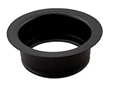 ウエストブラスd208 – 62 in-sink-erator Disposalフランジ – パウダーコートフラットブラック