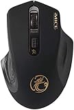 SIUOLIK マウス IMICE E-1800 2.4Gワイヤレス 光電 PC USBレシーバー ゲーミングマウス 軽量 静音 超薄型 省