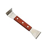 KINGLAKE? Steel Hive Tool Bee Hive Scraper With Wooden Handle Beekeeping Tool Hive Frame Lifter and 