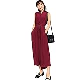 ワンピース レディース シフォン 体型カバー マキシワンピ ドレス Vネック ノースリーブ お...