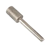 uxcell ダイヤモンドマウントポイント　シリンダー　ヘッド直径10mm　シャンク直径6mm　5個入り