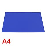 uxcell アクリルシート　透明アクリル板　A4　プラスチック/ PMMA　アッシジ　188g　ブルー　210 x 297mm