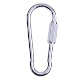 agptekswingセットクイックリンクスプリングクリップwithスクリューロックスナップフックfor Babyスイング、幼児用スイング、Trapezeバージャングルジムリング、Playground