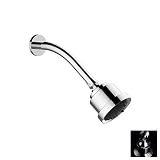 Santec 70854570ポリッシュニッケルclyndricalシャワーヘッドW / AR