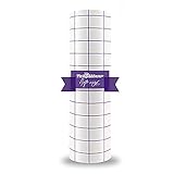 TECKWRAP 転写シート パープルグリッド艶消し 370x30cm アプリケーションシート リタックシート