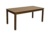 ダイニングテーブル 165cm ダークブラウン ヤ40　VTM-165DBR