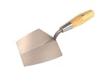 Bon 11-247 Pro Plus 6-Inch Carbon Steel Bucket Trowel with Wood Handle [並行輸入品]