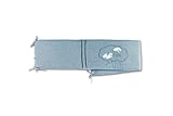 Baby Boum 34 x 180cm Cotton Cot Bumper with Snoozing Smurf Appliqu? by Baby Boum