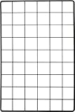 [N-8190041]ＷＡＫＩ　メッシュパネル　４５０Ｘ９００ｍｍ　黒 EMP023