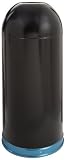 Witt Industries 415DTBK-R Steel 15-Gallon Standard Open Top Indoor Recycling Receptacle with Galvani