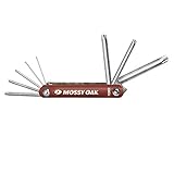 Mossy Oak Torx Folding Wrench Set- Country Camo - Red [並行輸入品]