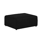 arne オットマン スツール 1人掛け 1人用 腰掛け ローソファ ファブリック リビング 足置き Hunt ottoman ブラック