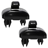 Morisho 社外 サンバイザー クリップ マウント フック アウディ A1 A3 A4 A5 A7 Q3 Q5 B6 B7 B8 S4 S5 用 ブラック