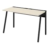 オフィスデスク コクヨ リーン 平机 ワークデスク ブラック×ナチュラル 幅120×奥行60cm 【2梱包】 DLE-N1206-BKLW1 【お客様組立】