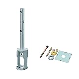 【5個】 カネシン 金物工法 プレセッター柱脚金物(一体型)プレセッター/プレセッタータイプM用 PS-OP(105用) ブロイズ [基礎と柱の緊結に] アミ 【代不】