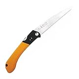 天寿 楽のこ 170 本体 全長 375mm 刃渡り 170mm 板厚 0.6mm 収納時 210mm 重量 140g 剪定鋸 ノコギリ のこぎり 三冨D