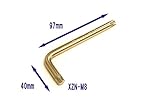 ドイツ製　トリスクウェアソケット XZN 　L型　レンチ (XZN-M8)