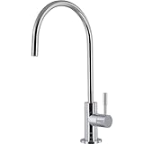 SpiroPure エアギャップRO蛇口 光沢クロム 逆浸透交換用浄水器蛇口 3ラインフィルター蛇口 SP-FC210-CM