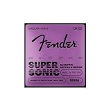 Fender フェンダー エレキギター弦 SuperSonic™ 250RH Guitar Strings, Nickel-Plated Steel, Ball End, Gauges .010-.052
