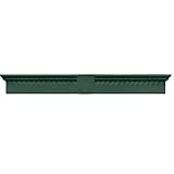 Buildersエッジ060020643028 43 5 / 8 " x 6 "クラシックDentilウィンドウヘッダー028、フォレストグリーン