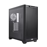 IN WIN 背面コネクターマザーボード対応 コンパクトでギミックにあふれたミドルタワーケース「D5」[ IW-CS-D5BLK-1AN120 ]