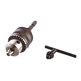 (まとめ)ドリルチャック 【6角軸 (6.35mm)シャンク対応×2セット】 ジョブマスター JDA-10