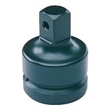 Grey Pneumatic (4008A) 1' Female x 3/4' Male Adapter Socket with Pin Hole [並行輸入品]