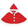 [ミニビーンズ] サンタ サンタマント ポンチョ 着ぐるみ 赤 クリスマス