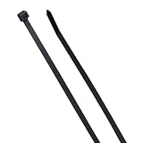 YOU+ 結束バンド 【耐候性】 ブラック 黒 [1袋100本入] ケーブルタイ(e7879) (250mm)