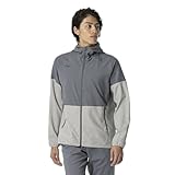 [ミズノ] トレーニングウェア ストレッチクロス フーディ パーカー 吸汗速乾 UPF50+ UVカット 32MCB010 メンズ タービュレントグレー杢