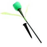 チューリップライト　パスライト屋外の庭の芝生ソーラーランプ搭載のLED　グリーン