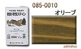 ロックペイント 085-0010 防腐防虫ステイン (ナフタデコール) オリーブ 4L