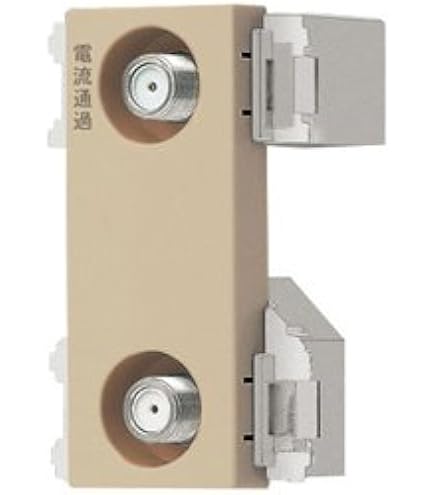 Amazon.co.jp: パナソニック 埋込高シールドテレビターミナル2端子