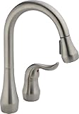 Peerless P188102LF-SS Apex Kitchen Widespread Pull Down Kitchen Faucet, Stainless by DELTA FAUCET