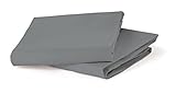 Alma Mini 2-pc Fitted Sheet Set - 100% Organic Cotton (frost grey) by bloom