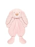 Teddykompaniet - Lolli Bunny Pink Security Blanket - 26cm by Teddykompaniet