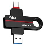 Netac USBメモリ 256GB USB3.2 Gen1 最大150MB/s Type-C&USB-A対応 5年保証