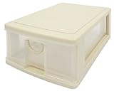 サンコープラスチック 小物収納 エルピス 幅18.2×奥26.5×高9.9cm ソフトベージュ