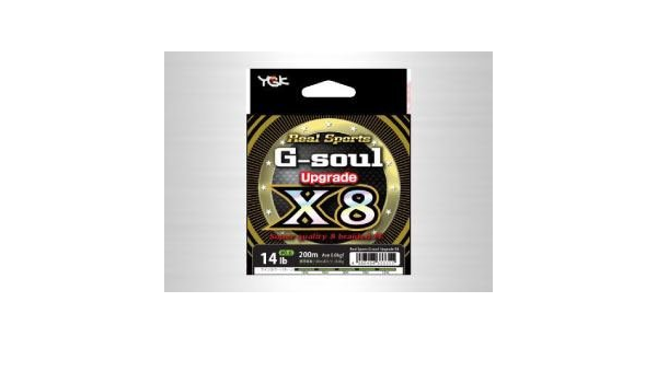 Amazon Ygkよつあみ ジーソウル G Soul X8 アップグレード Upgrade 0 8号0m ライトゲーム対応peライン よつあみ Ygk ライン