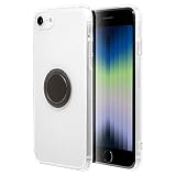 ラスタバナナ iPhone SE3 SE2 8 7 6s 共用 ケース カバー ハードケース トライタン リング付き スマホリング ホールドリング 落下防止 スペースグレー アイフォン スマホケース 6876IP247TR