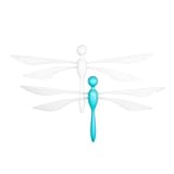 Boon 2 Pack Fli Ceiling Mounted Dragonfly Mobile, Blue Raspberry/Coconut by Boon [並行輸入品]
