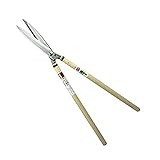 プロ 本職用 園芸 葉刈鋏 止メ付き葉刈青紙スーパー No.108 刃長サイズ 210 mm 安来鋼青紙スーパー 喜八作 吉岡刃物 三富D