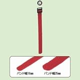 未来工業 カラーバンド 赤 バンド幅:16mm 長さ:200mm 入数:10本入り KKB-S200R