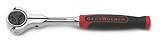 GearWrench 81224 0.25 in. Drive Cushion Grip Roto Ratchet, 6.5 in.