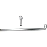 エルケイlk53 1 – 1 / 2 "直径真鍮チューブとテールピースwith Endコンセント、 1.5 クローム LK53 1