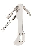 スーパーBoomerang Waiter標準Corkscrewナイフ刃付き、ホワイト