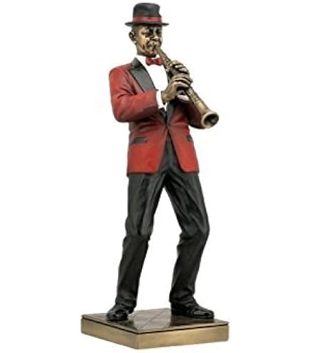 JAZZ JAZZバンド　ブルース　置物　インテリア　ヴィンテージ Amazon.co.jp: JAZZ JAZZバンド ブルース 置物 インテリア