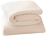 Clevamama Jersey Cotton Fitted Sheets (Moses/Pram, 33 x 72 cm, White by Clevamama